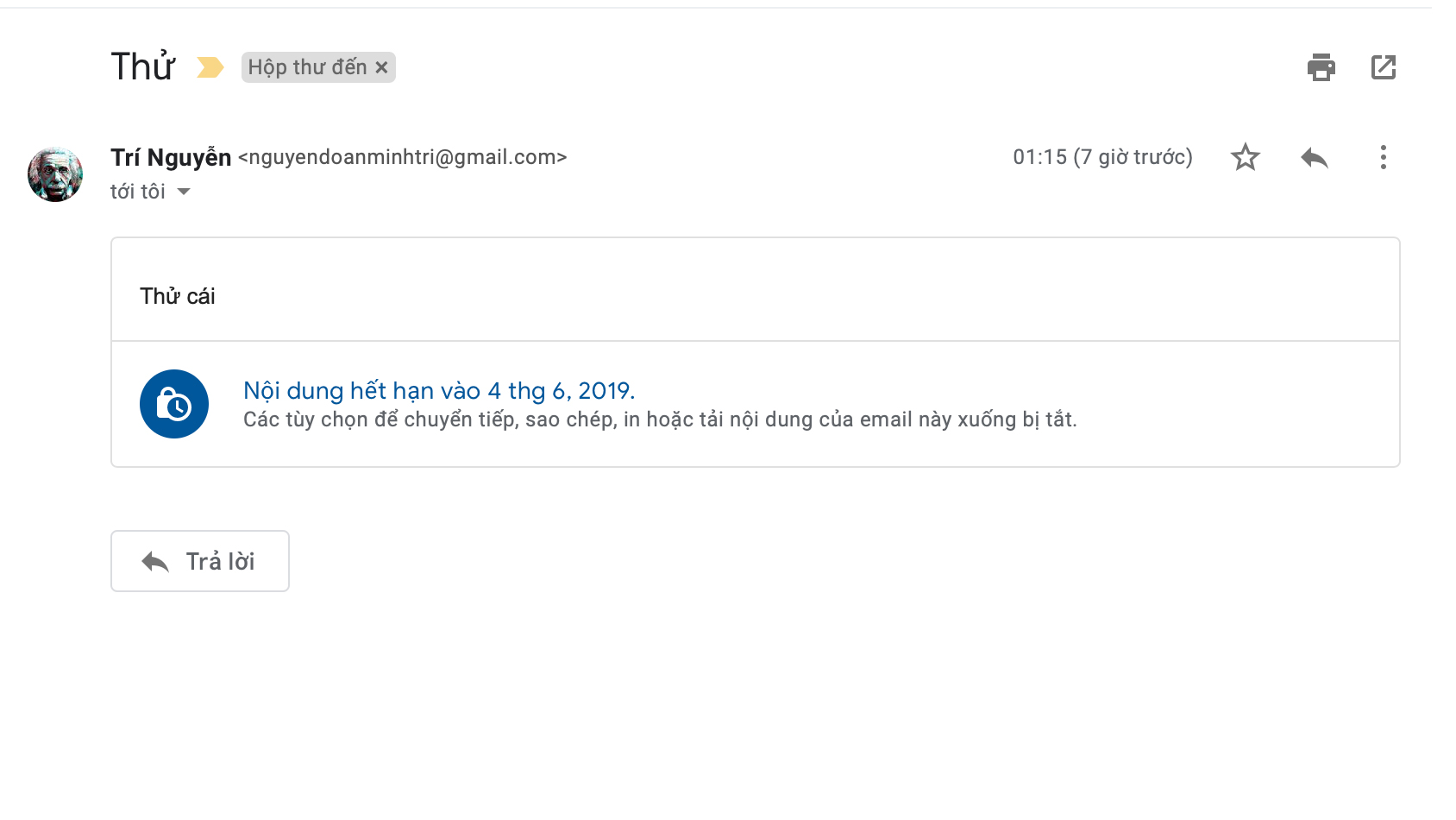 gmail cach gui email nhung khong cho nguoi nhan chuyen tiep hoac copy no 5